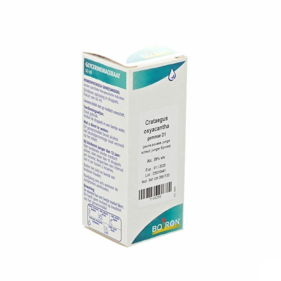 Boiron Crataegus Oxyacantha Gemmo D1 60ml