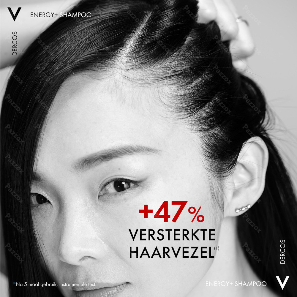 Vichy Dercos Stimulerende Shampoo Energie En Kracht 400ml