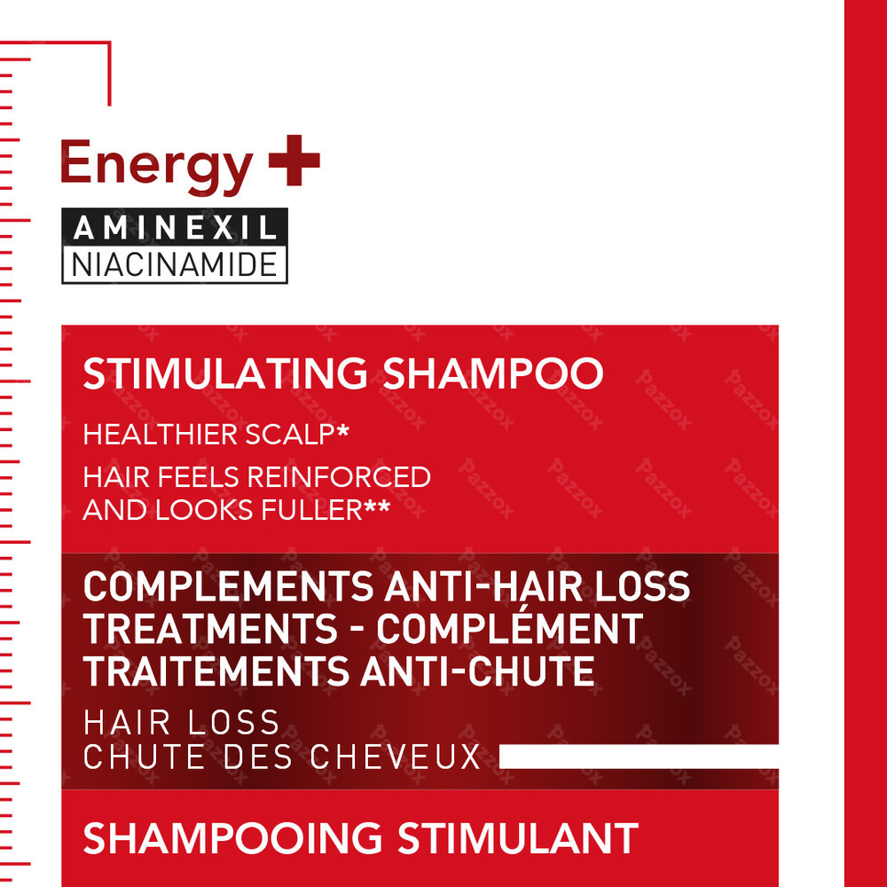 Vichy Dercos Stimulerende Shampoo Energie En Kracht 400ml