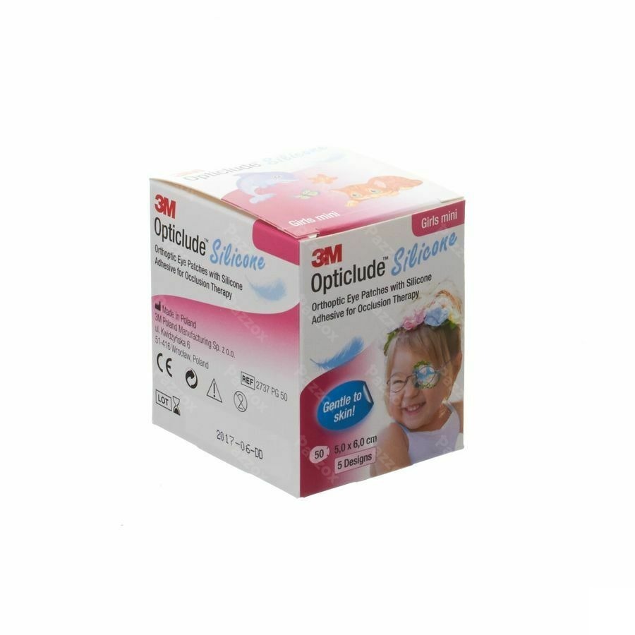 Opticlude 3m Silicone Eye Patch Girl Mini 50
