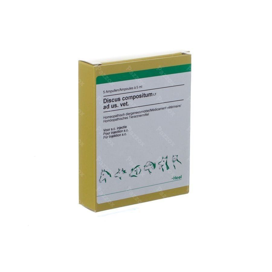Discus Compositum Lt Ad Us.vet Amp 5x5,0ml