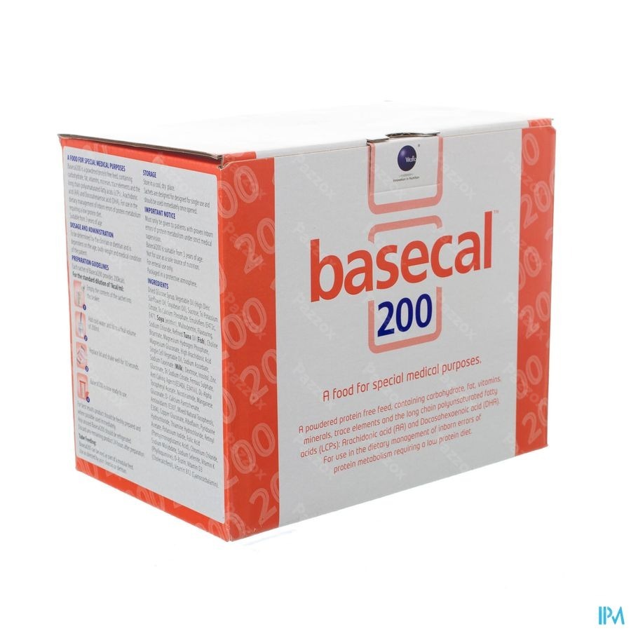 Basecal 200 Pdr Zakje 30x21,5g