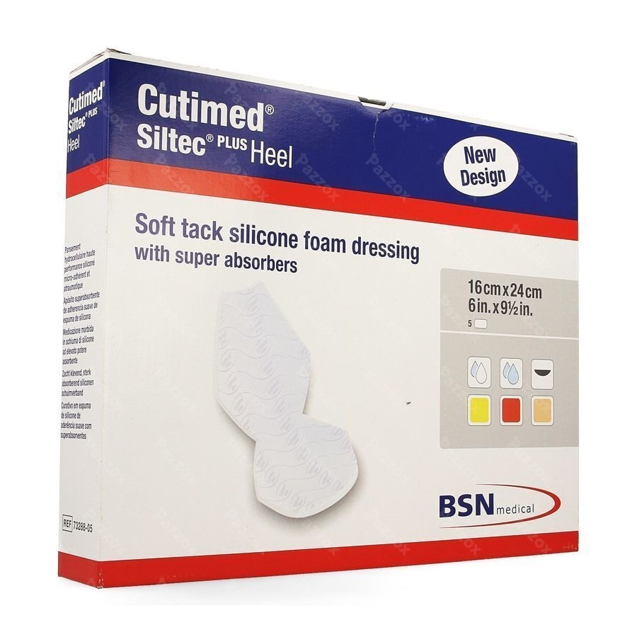 Cutimed Siltec Plus Heel 5 7328805