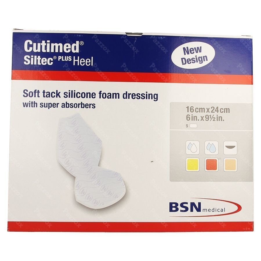 Cutimed Siltec Plus Heel 5 7328805