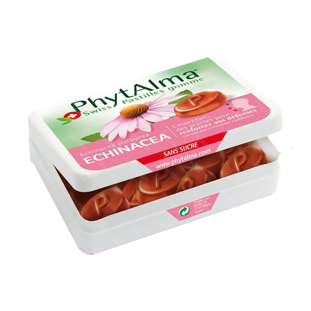 Phytalma Gompastilles Echinacea Extr. + Stevia 50g