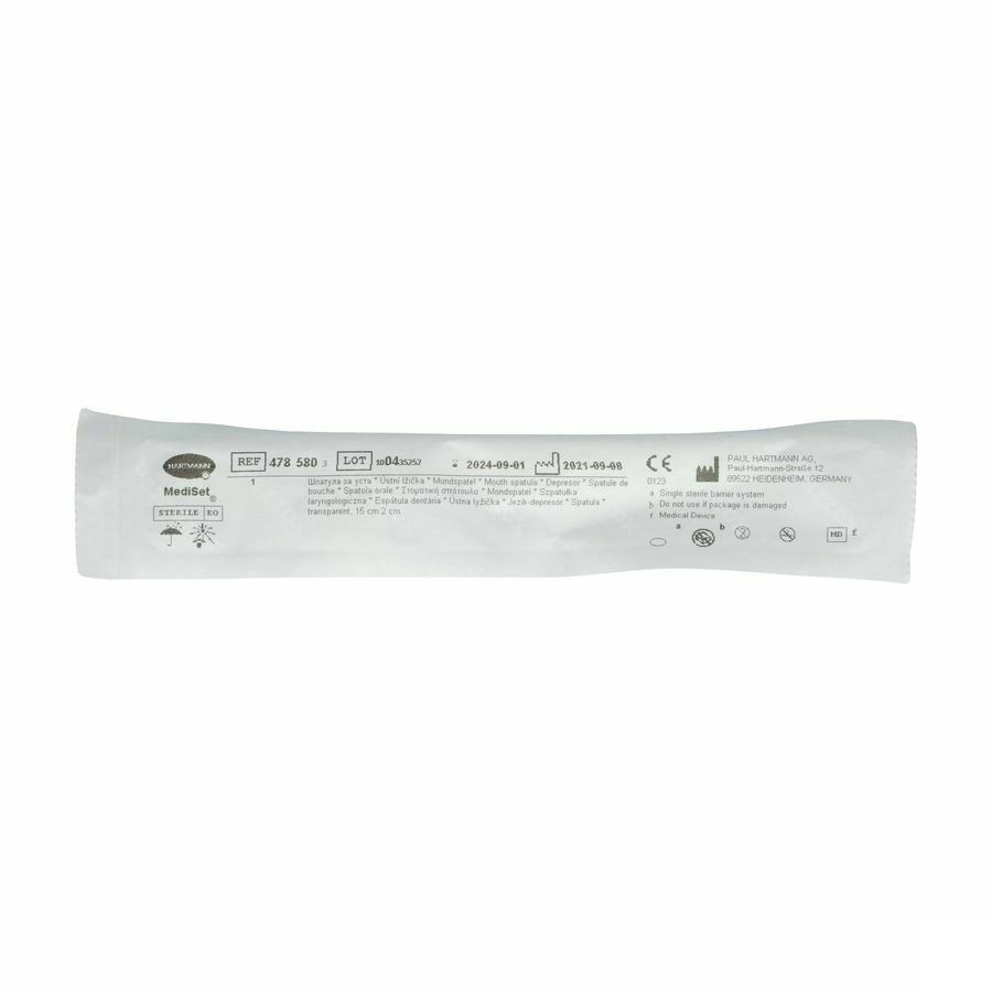 Tongspatel 15 Cm 1 P/s