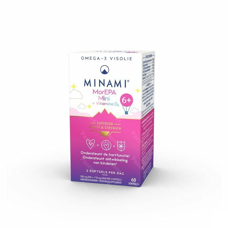 Minami MorEPA Mini Smart Fats 60 Capsules