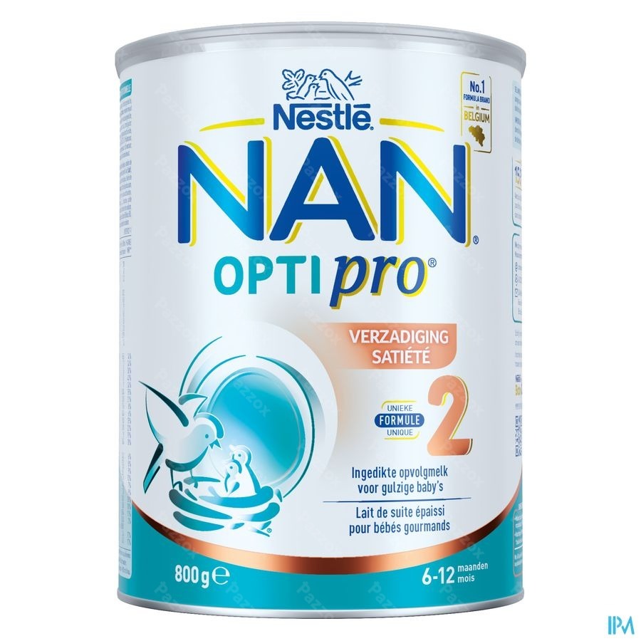 Nan Verzadiging 2 Opvolgmelk Baby 6+ Maanden 800g