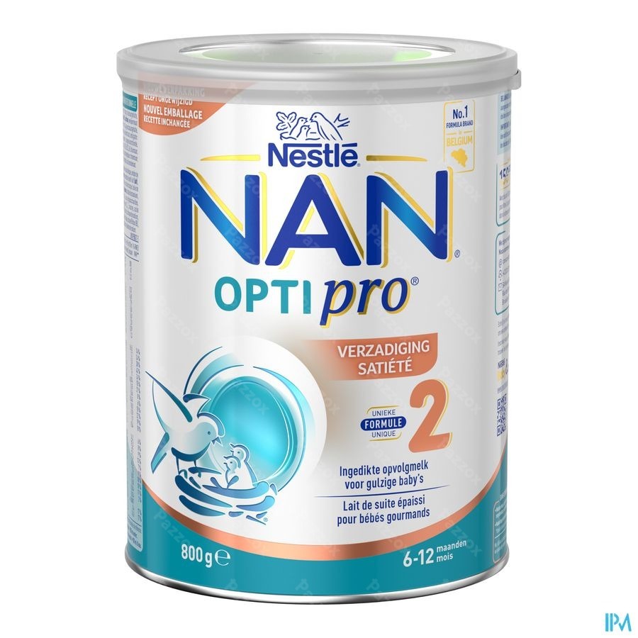 Nan Verzadiging 2 Opvolgmelk Baby 6+ Maanden 800g