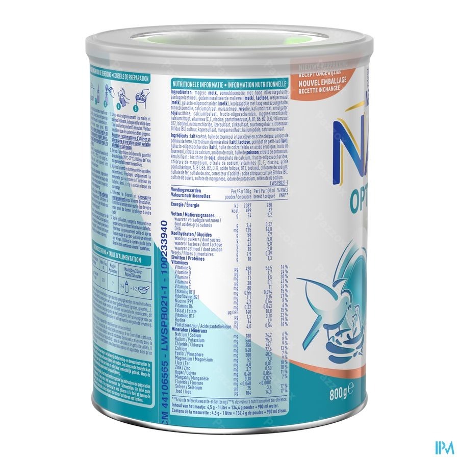 Nan Verzadiging 2 Opvolgmelk Baby 6+ Maanden 800g
