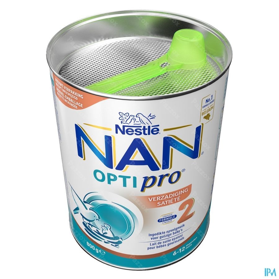Nan Verzadiging 2 Opvolgmelk Baby 6+ Maanden 800g