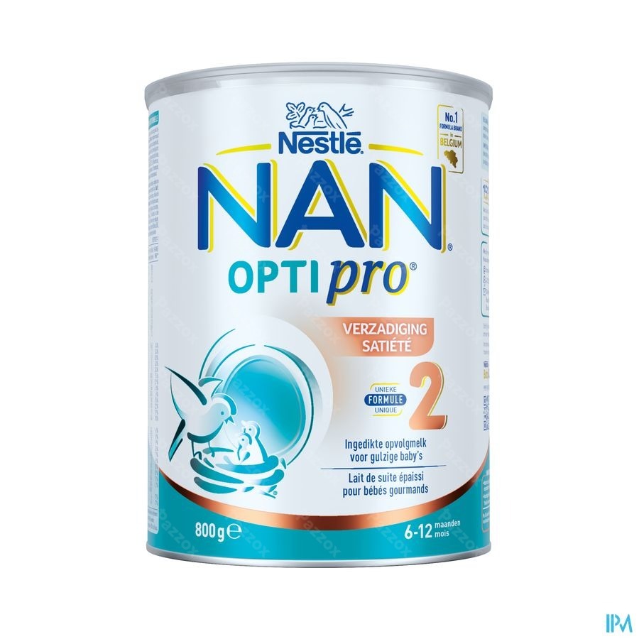 Nan Verzadiging 2 Opvolgmelk Baby 6+ Maanden 800g