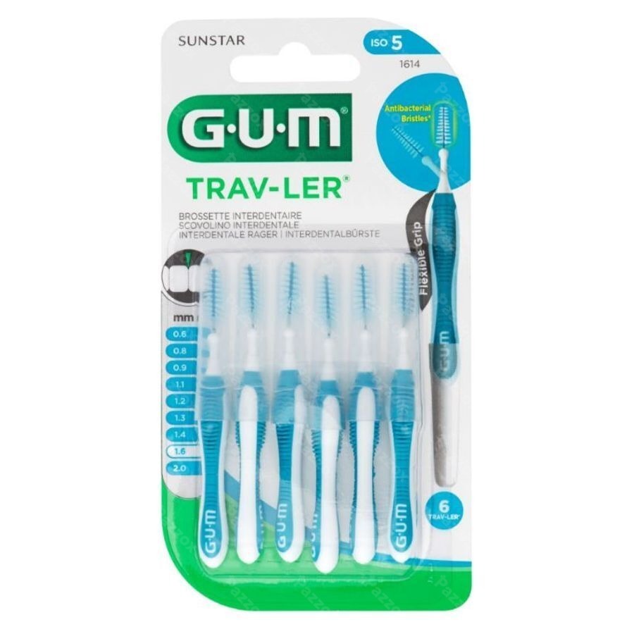 Gum Trav-Ler Interdentaal Borsteltje 1,6mm 6 Stuks