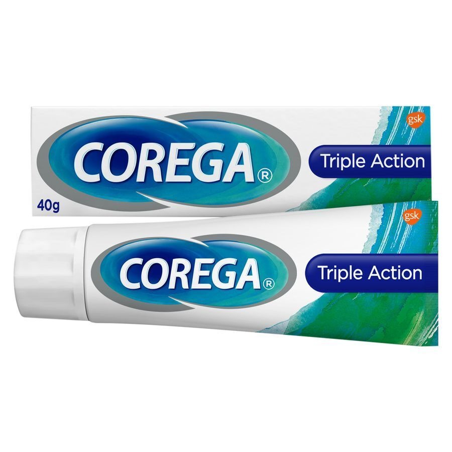 Corega Triple Active Kleefcr Tandprothese 40g