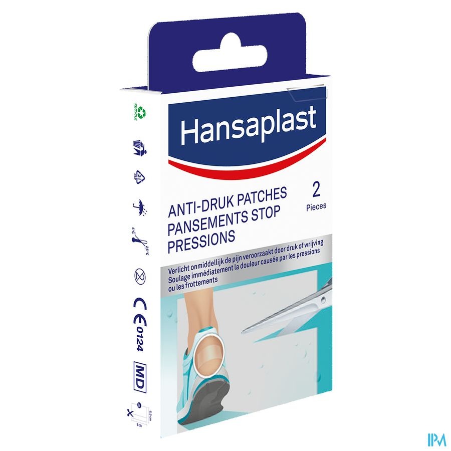 Hansaplast Anti-druk Patches 2