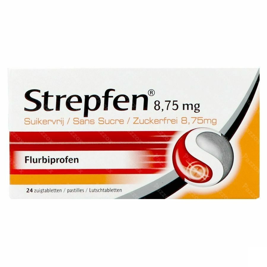 Strepfen 8,75mg Z/suiker Zuigtabl 24