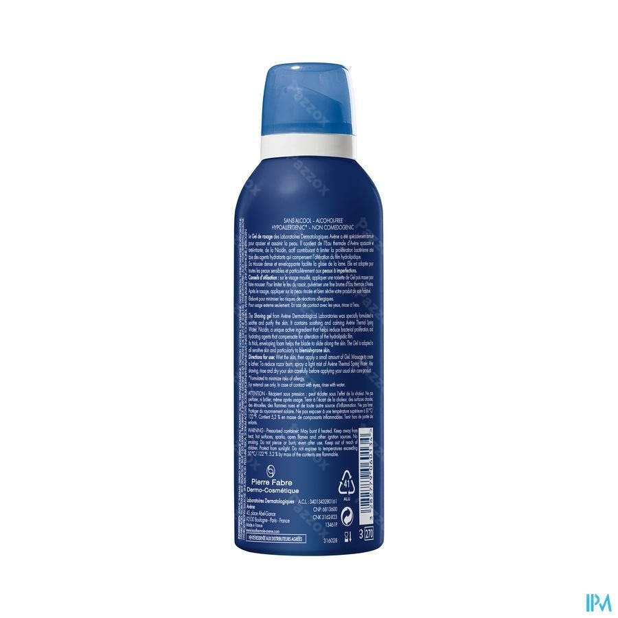 Avene Men Scheergel 150ml Nf
