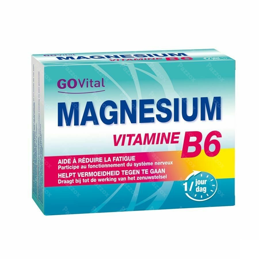Govital Magnesium Vitamine B6 Blister Comp 3x15