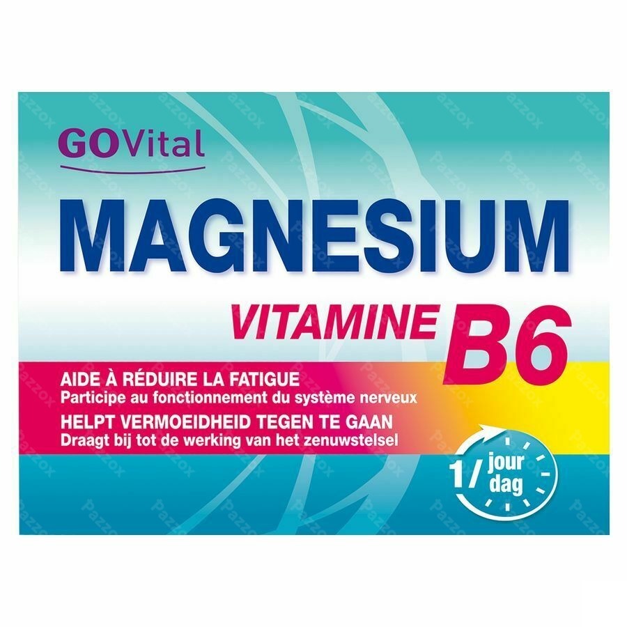 Govital Magnesium Vitamine B6 Blister Comp 3x15