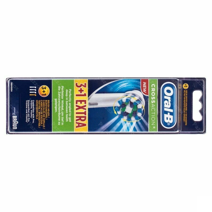 Oral-b Refill Crossaction 3+1