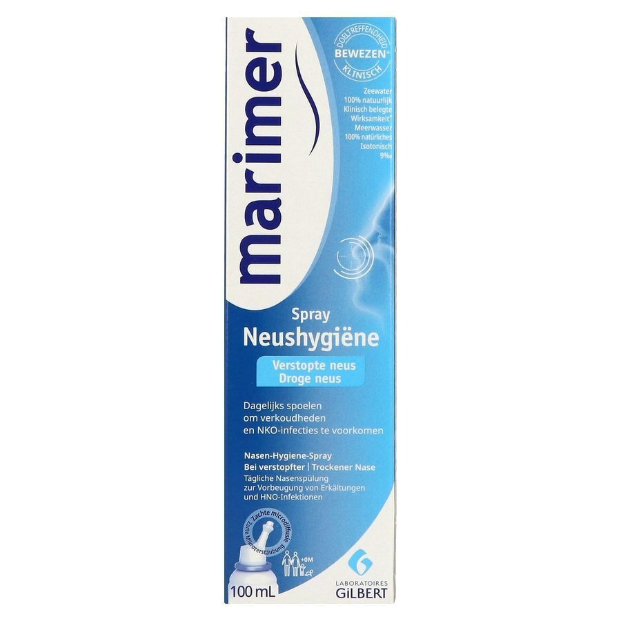 Marimer Nasale Hygiëne Zeewater Spray 100ml