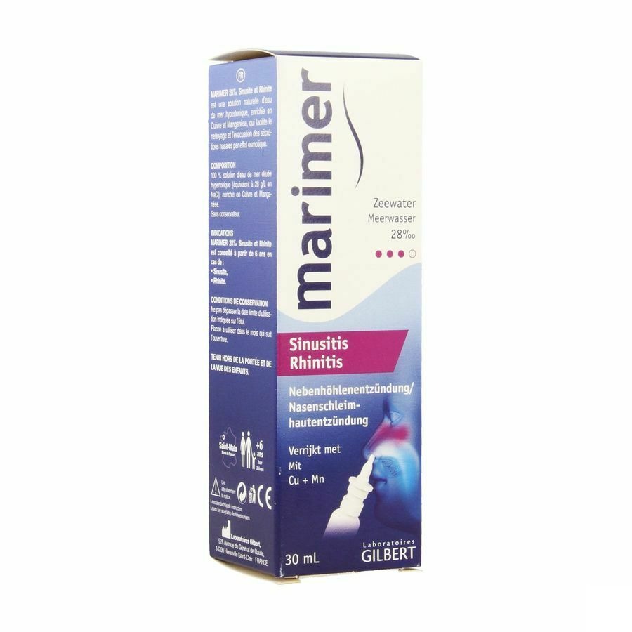 Marimer Hypertonisch Zeewater Spray 30ml