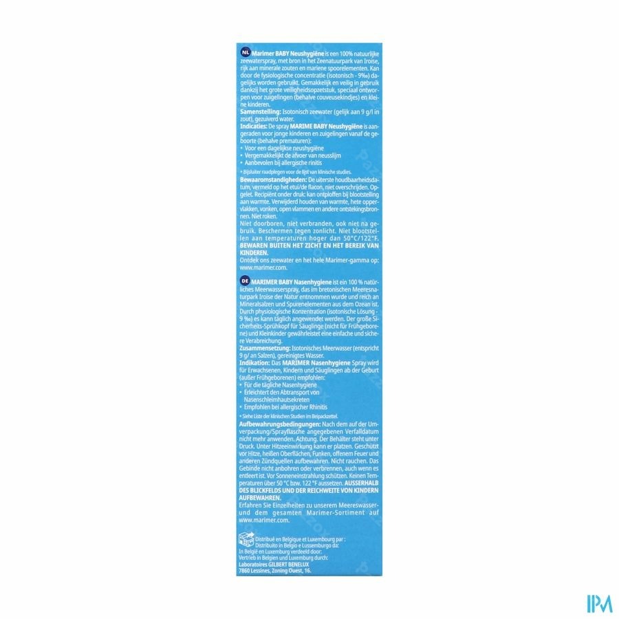 Marimer Baby Isotonisch Zeewater Spray 100ml