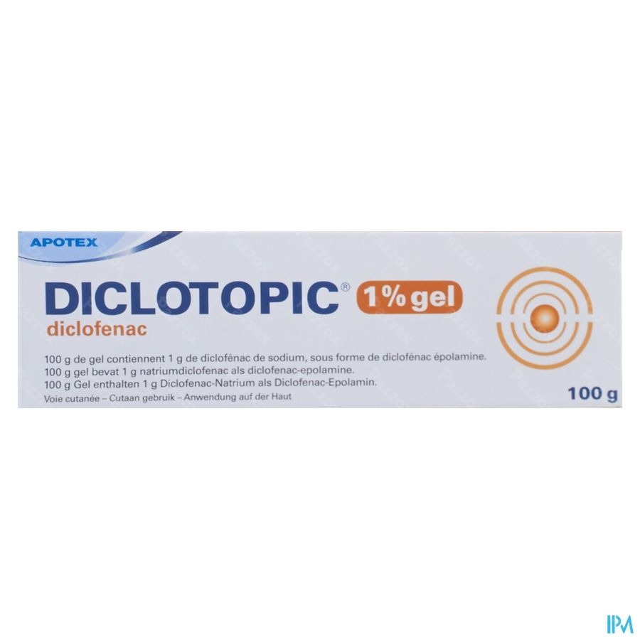 Diclotopic 1% Gel Tube 100 Gr