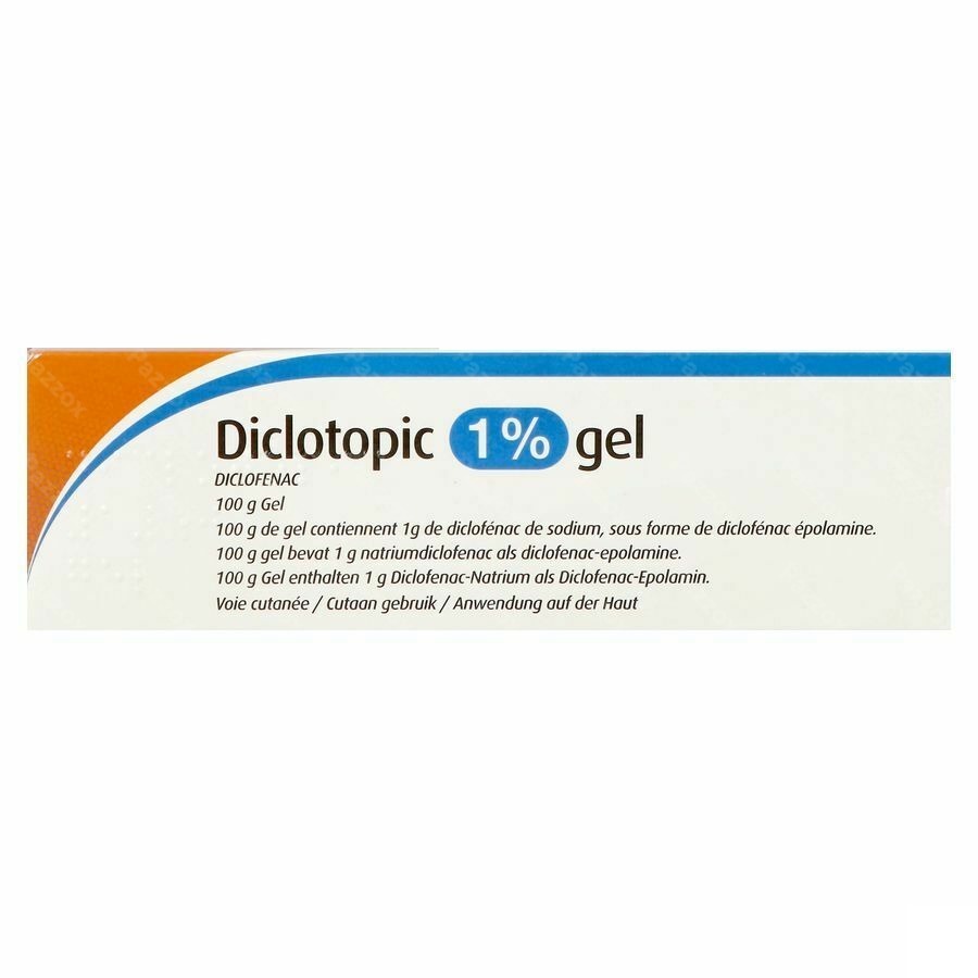 Diclotopic 1% Gel Tube 100 Gr
