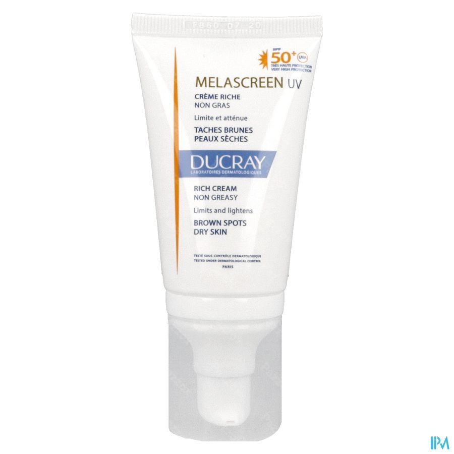 Ducray Melascreen Uv Rijke Creme 40ml