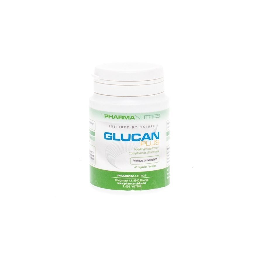 Glucan Plus Caps 60 Pharmanutrics