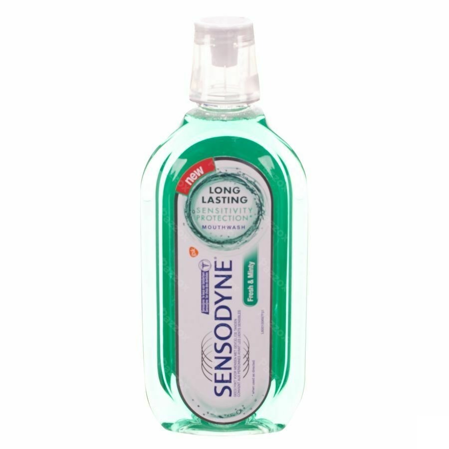 Sensodyne  Fresh & Minty Mondwater 500ml