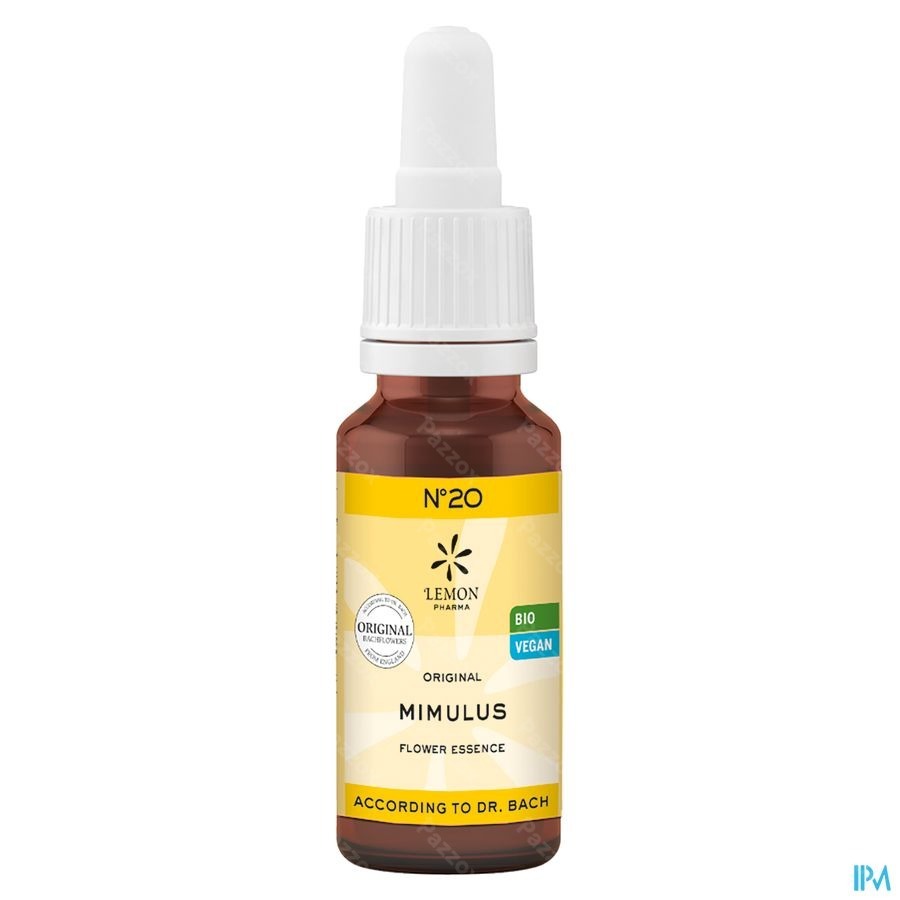 Bachbloesem Bio N°20 Mimulus 20ml