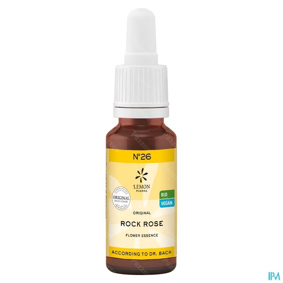 Bachbloesem Bio N°26 Rock Rose 20ml