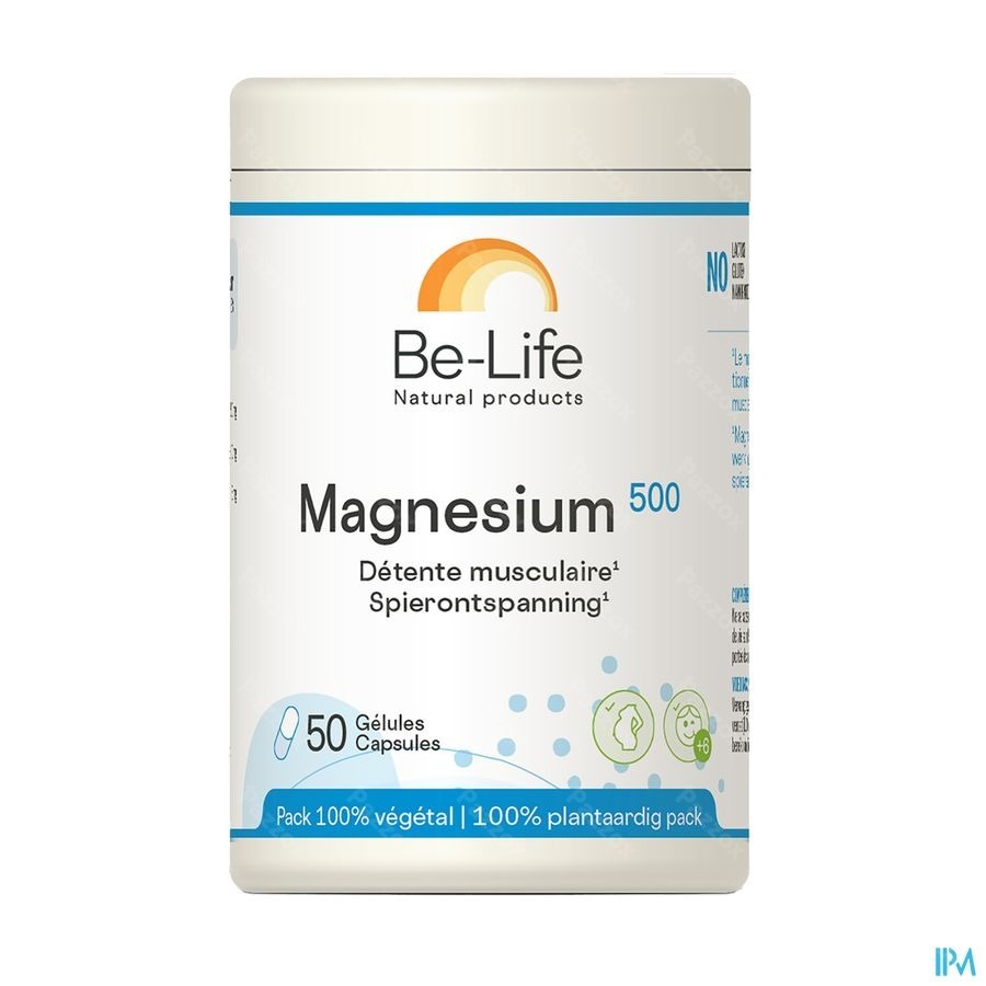 Be-Life Magnesium 500 50 Capsules