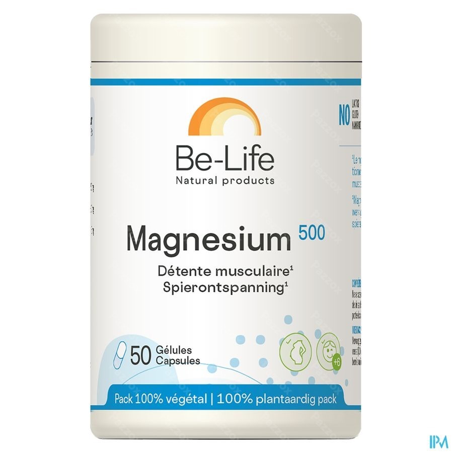 Be-Life Magnesium 500 50 Capsules