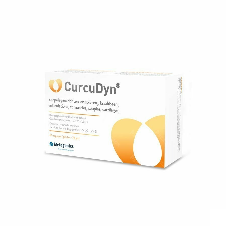 Metagenics Curcudyn Voedingssupplement Bewegingsstelsel 60 Capsules