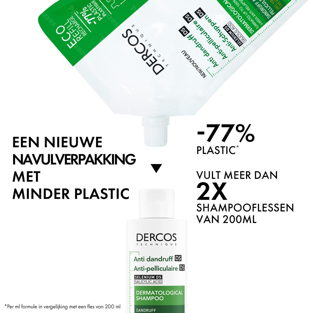 Vichy Dercos Anti Roos Shampoo Jeukende Hoofdhuid Droog Haar 200ml
