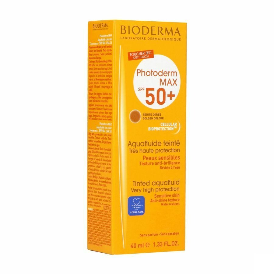 Bioderma Photoderm Max Aquafluide Spf50+ Dore 40ml