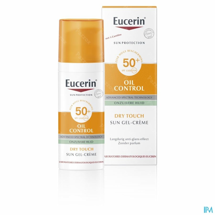 Eucerin Sun Oil Control Dry Touch Gel-Crème Onzuivere en Vette Huid SPF50+