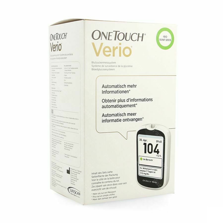 OneTouch Verio Bloedglucosesysteem