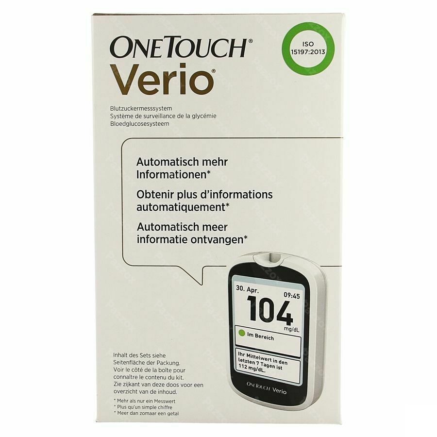 OneTouch Verio Bloedglucosesysteem