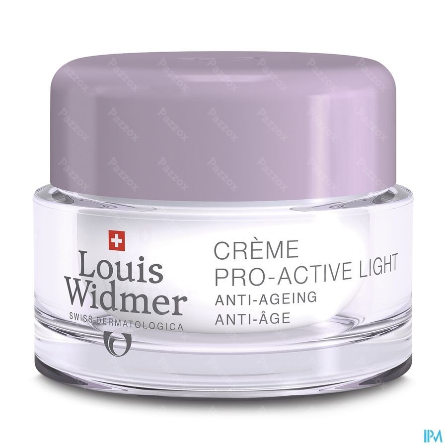 Louis Widmer Pro-Active Light Nachtcrème Geparfumeerd 50ml