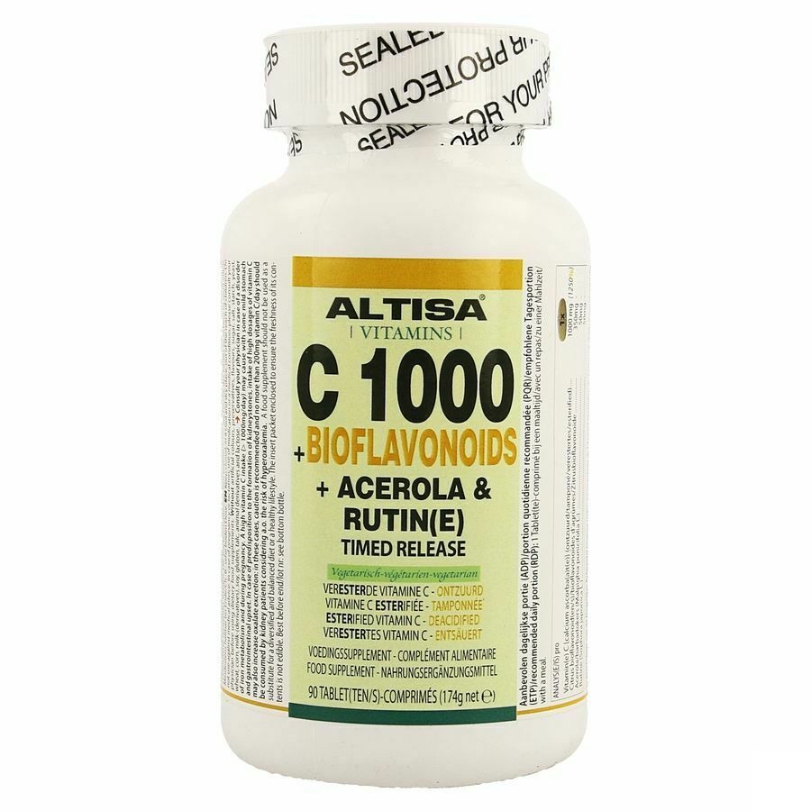 Altisa C 1000+bioflavonoid 350mg Cplx Tr Tabl 90