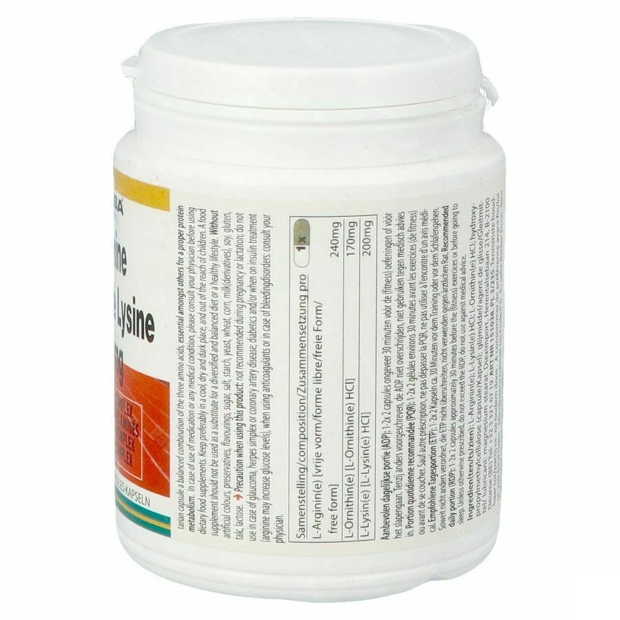 Altisa Arginine Ornithine Lysine V-caps 90 151038