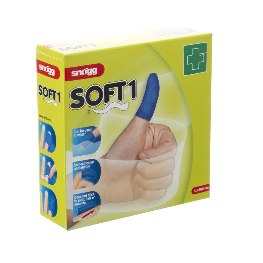 Soft Snogg 3cmx5m Blauw kopen online apotheek zorgen