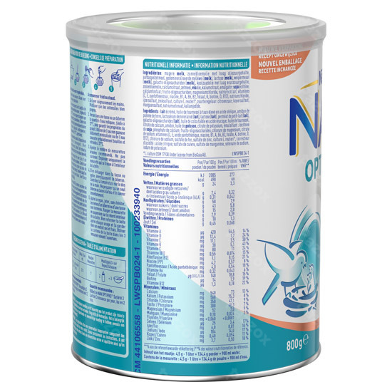 Nan Verzadiging 3 Groeimelk Baby 1+ Jaar 800g