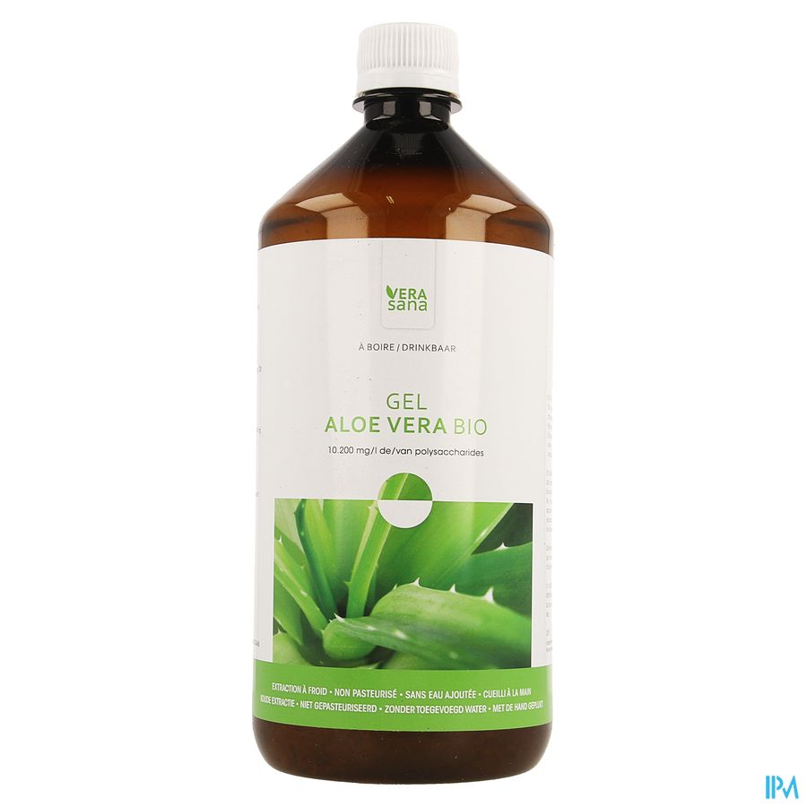 Gel Aloe Vera Bio 1l Vera Sana afbeelding