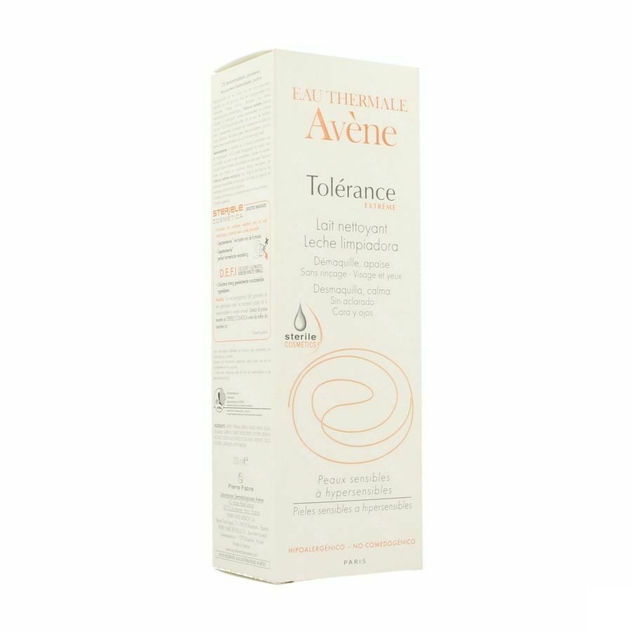 Avene Tolerance Extreme Reinigingsmelk zonder spoelen 200ml