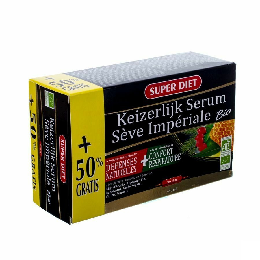 Superdiet Keizerlijk Serum Bio Amp 30x15ml